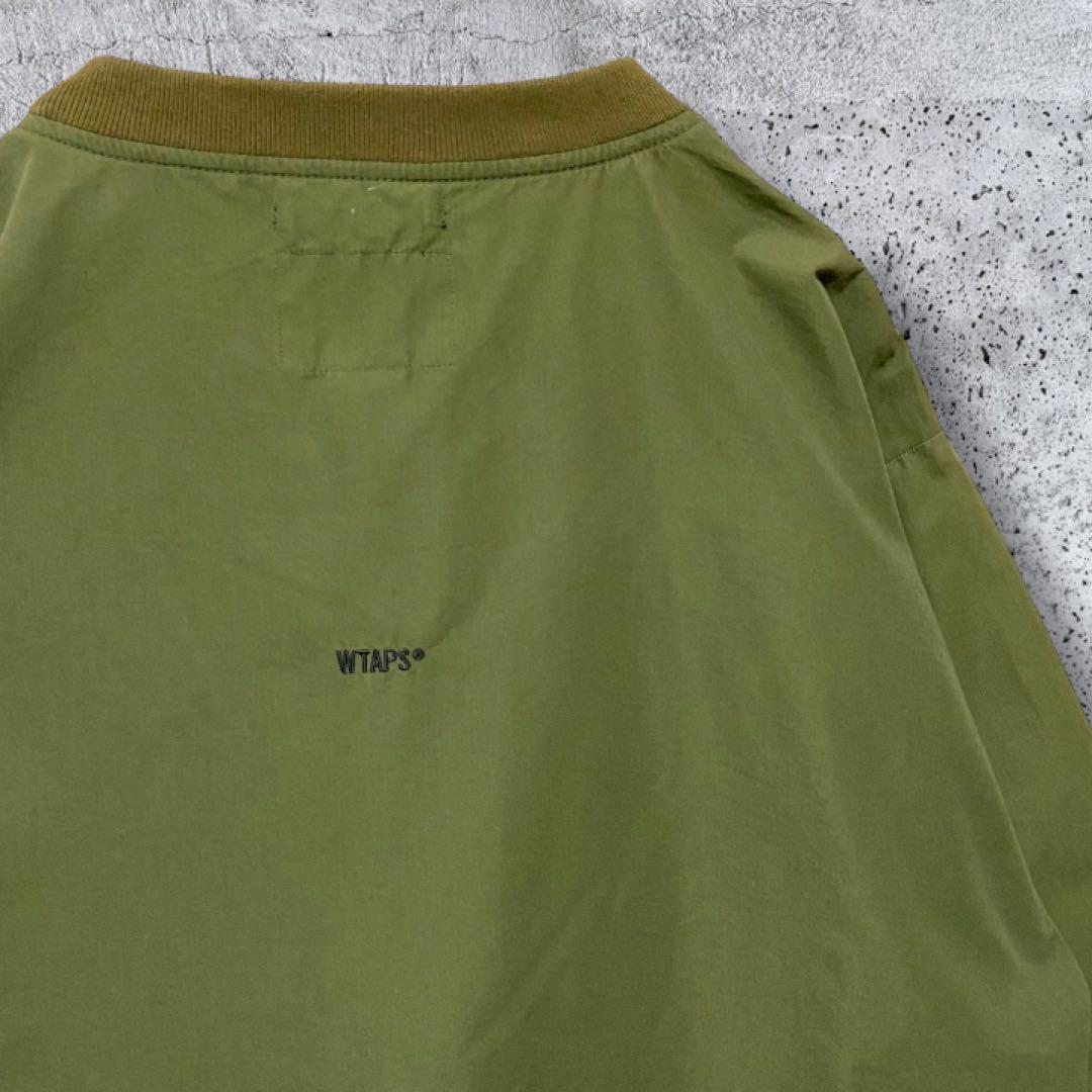 【入手困難モデル】 WTAPS SMOCK オリーブ X02 背面刺繍 XL相当