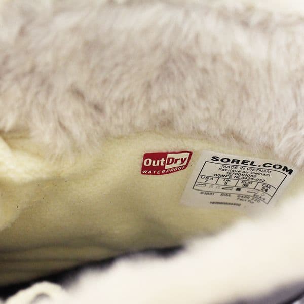 ソレル 防水 ムートンブーツ 極暖 天然皮革 防水 透湿 新品 22000円