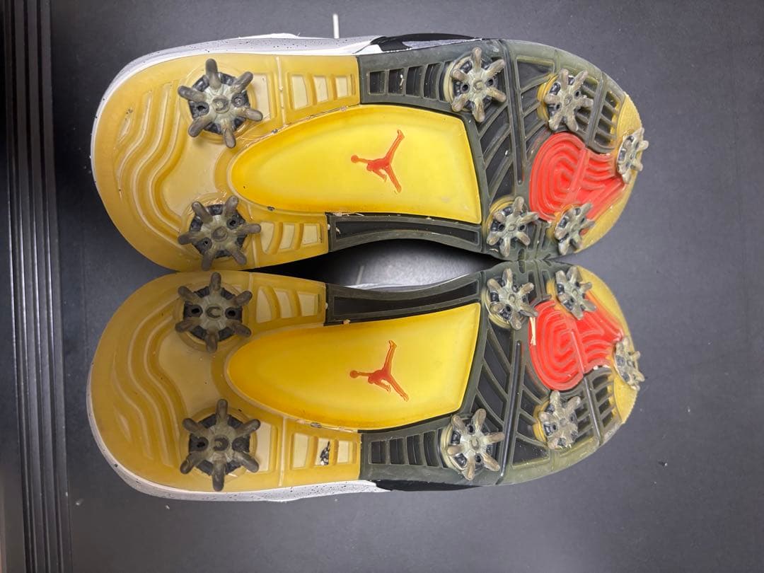 Air Jordan 4 ホワイト　ゴルフシューズ