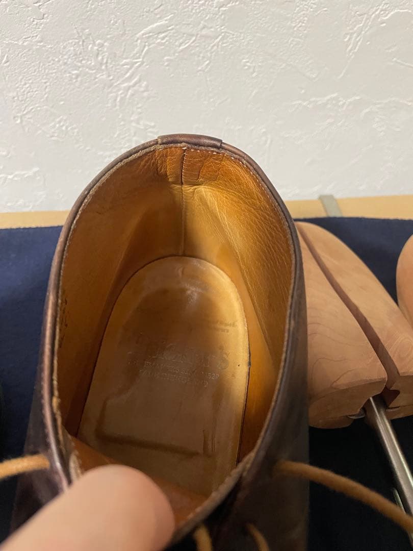 Tricker’s トリッカーズ　チャッカブーツ 8 1/2-5