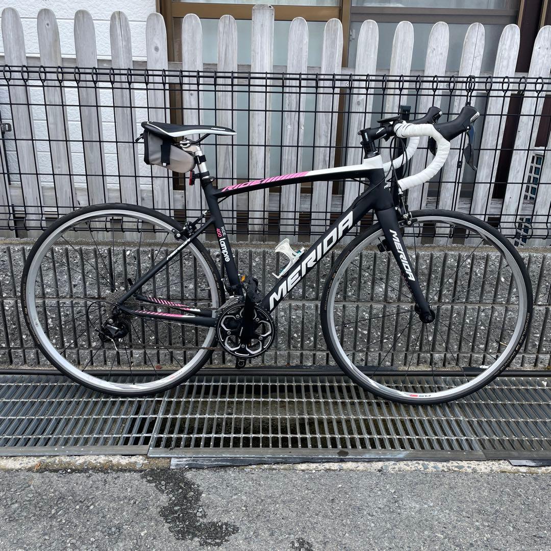 MERIDAロードバイクRIDE400 lampre 2✕11速 超美車送料無料