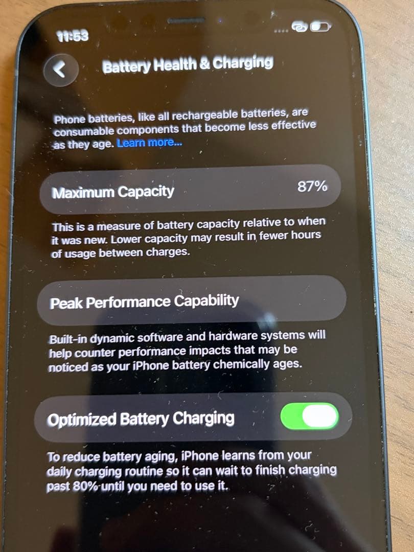 【美品】Apple iPhone 12 64GB ブラック