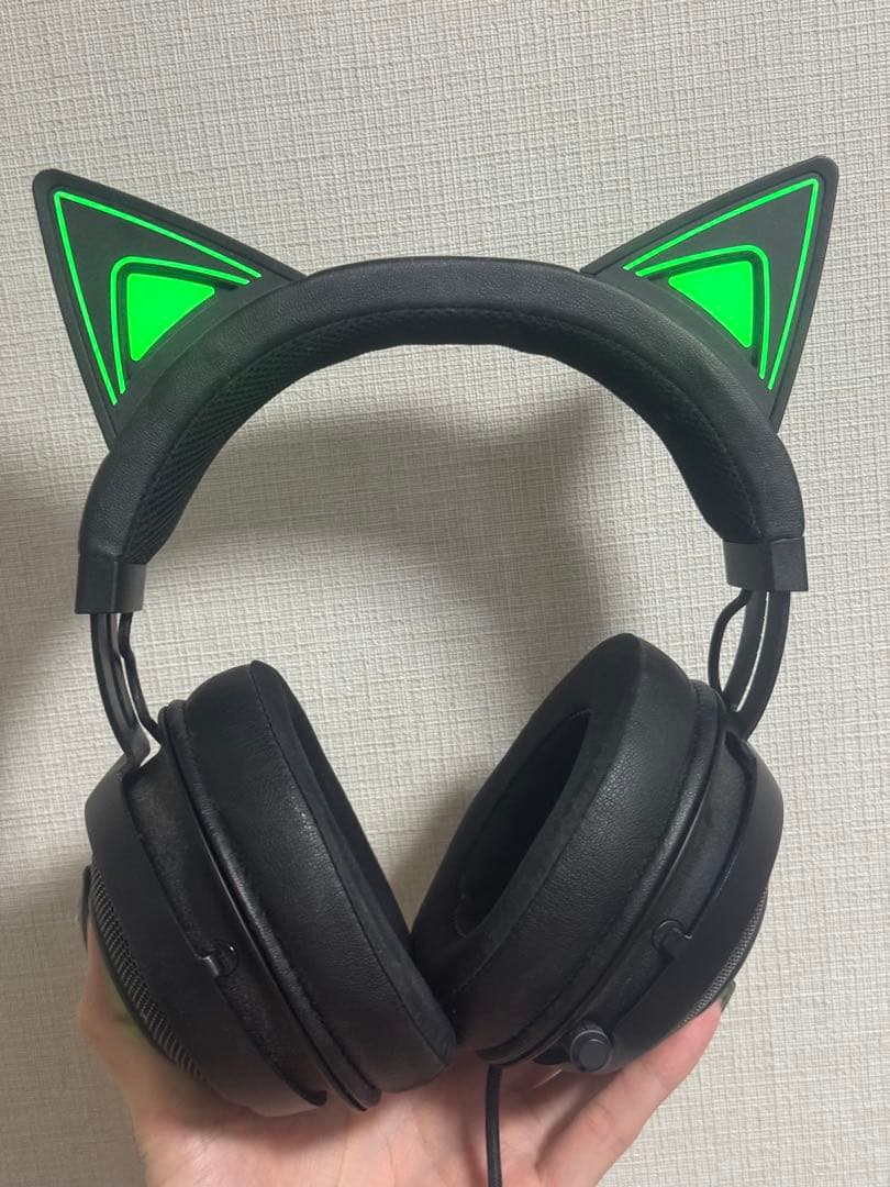 Razer 猫耳ヘッドホン スタンド セット