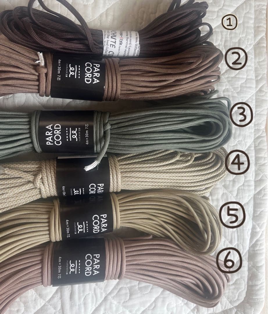 パラコード　リード　ハンドメイド　オーダー　散歩　犬