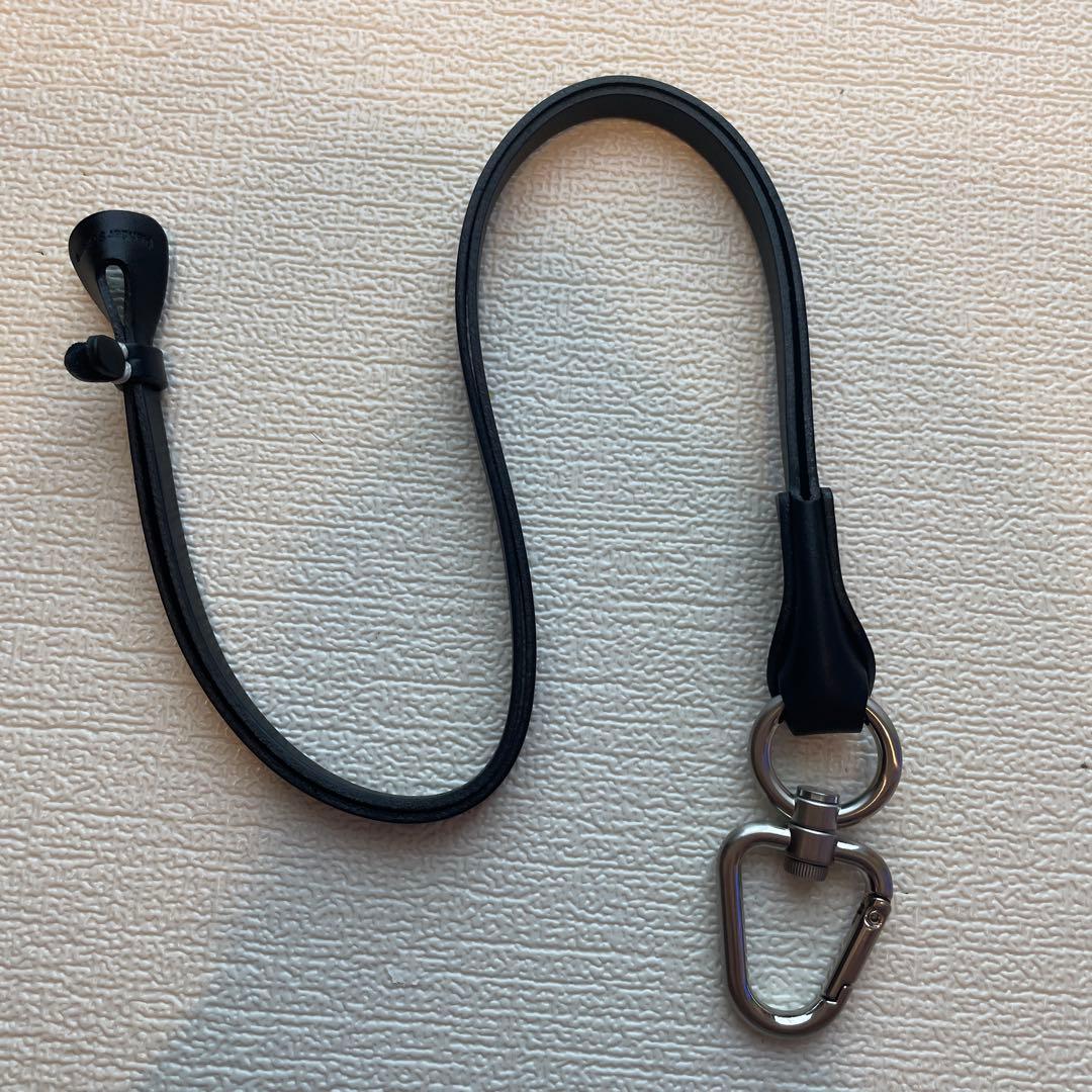 新品未使用　エンダースキーマ　ネックストラップ　ブラック