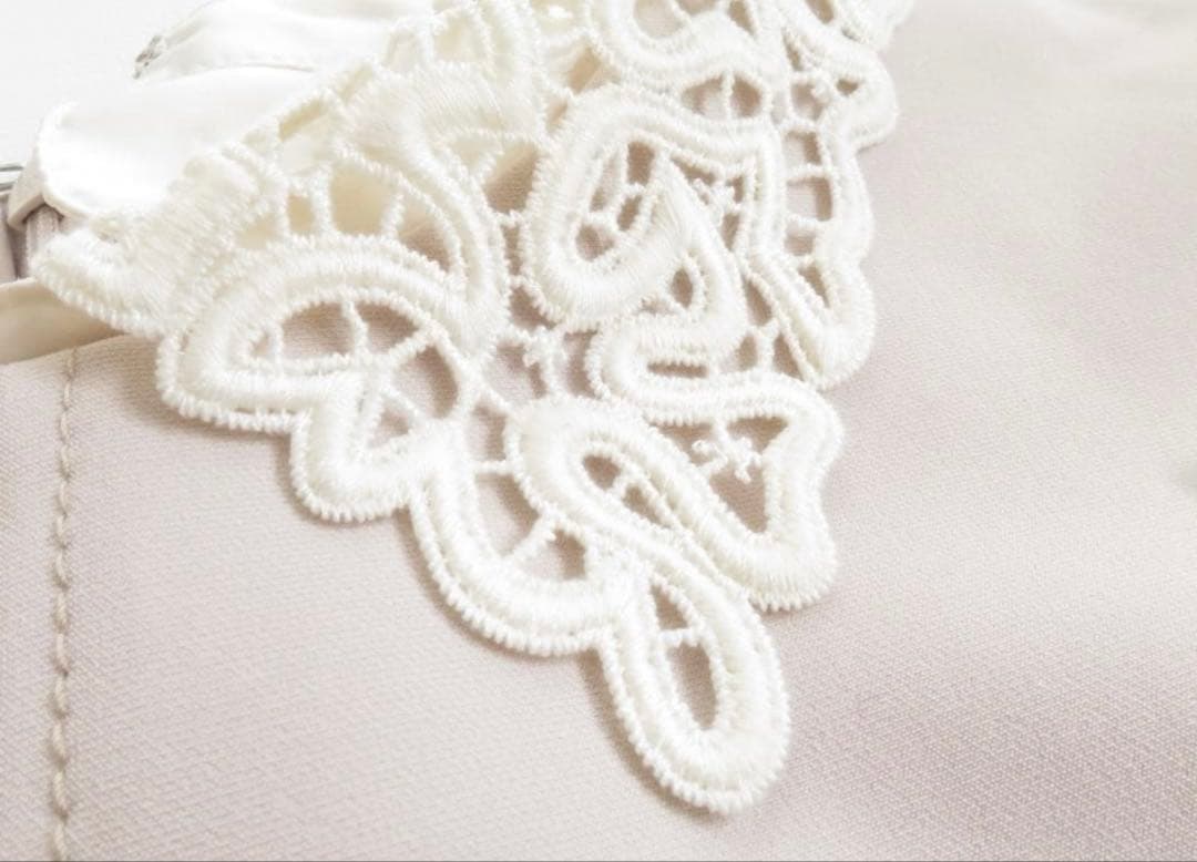 セルフォード　レース襟ワンピース　34