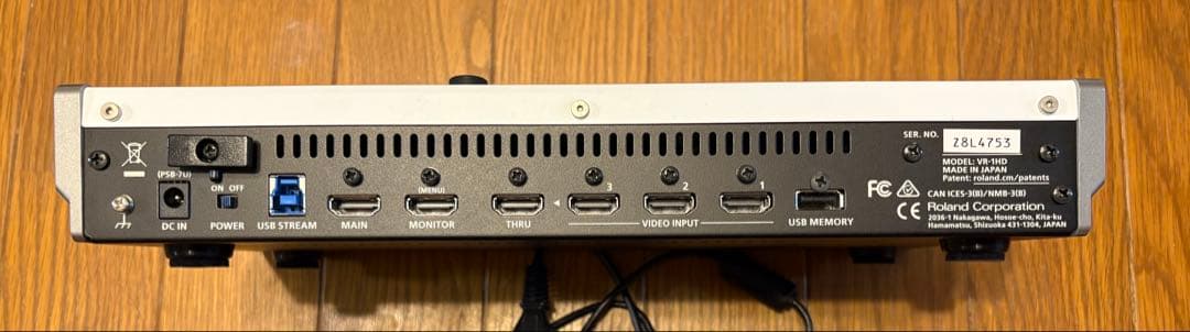 その他 Roland AV Streaming Mixer VR-1HD