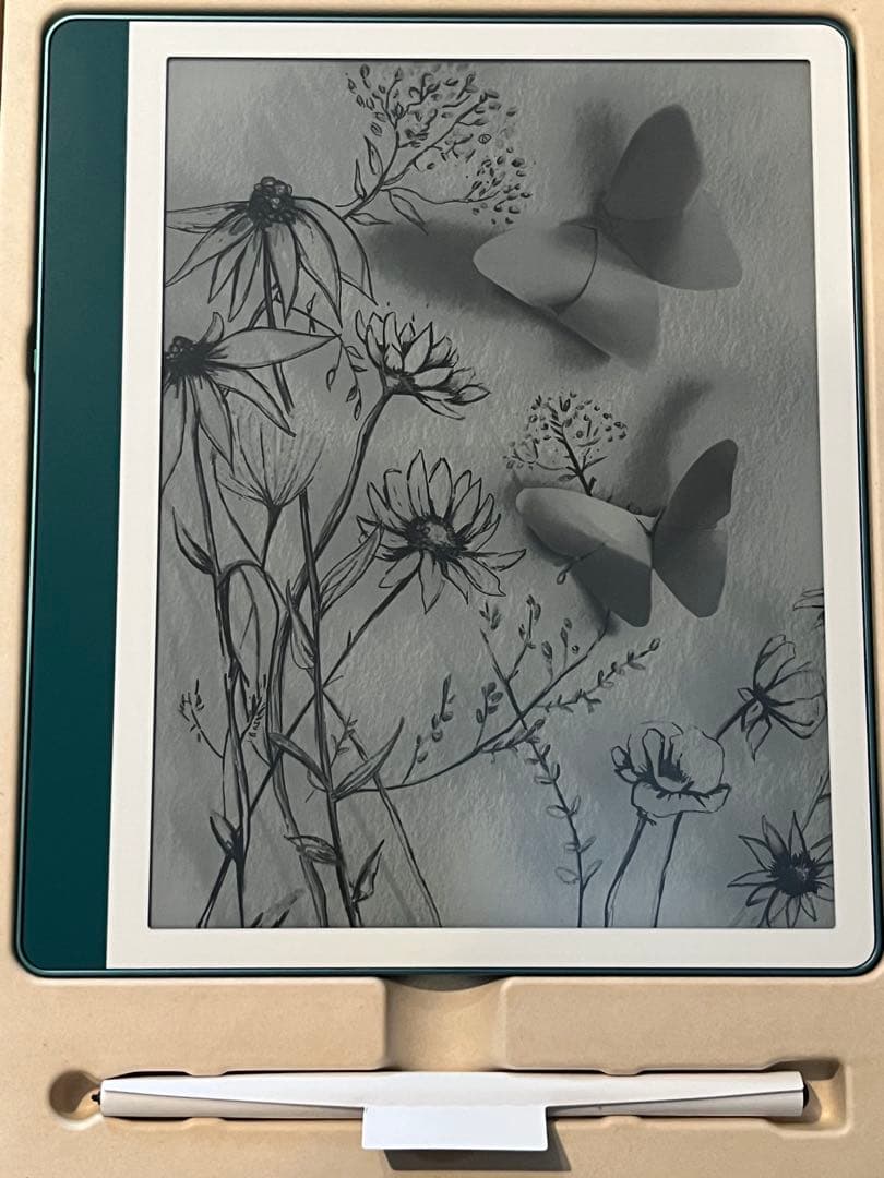 Kindle Scribe 64GB 専用プレミアムペンとカバー付き メタジェ