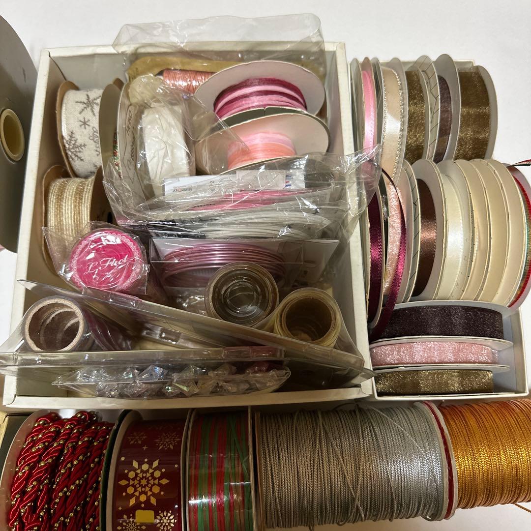 リボン 98本まとめて 工芸 クラフト プレゼント用 ラッピング