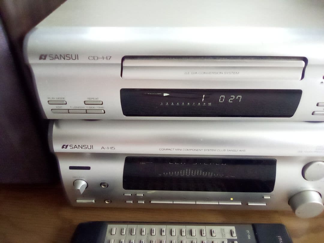 山水　サンスイ　SUNSUI ミニコンポ