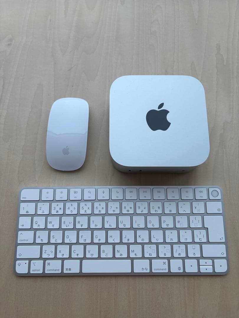 Macデスクトップ Apple Mac mini m4+Magic Mouse + Keyboard