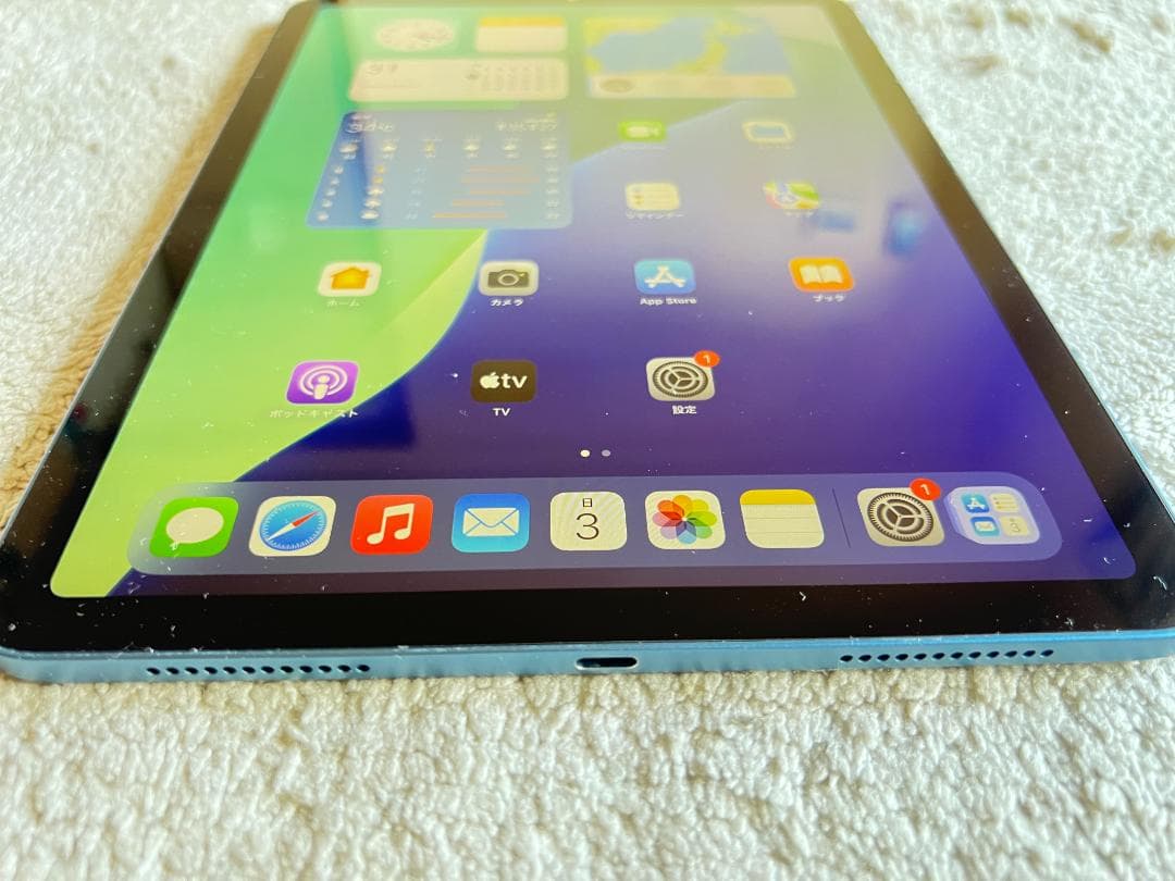 ipad air第５世代　A2588 ６４GB　WI-FI バッテリー７８%