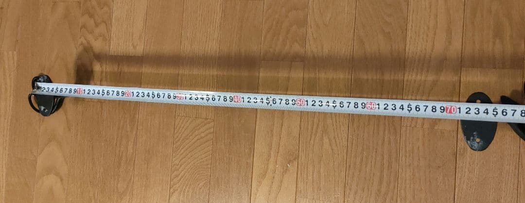 アンティーク アイアン タオルハンガー 幅約90×高さ約7cm ロング