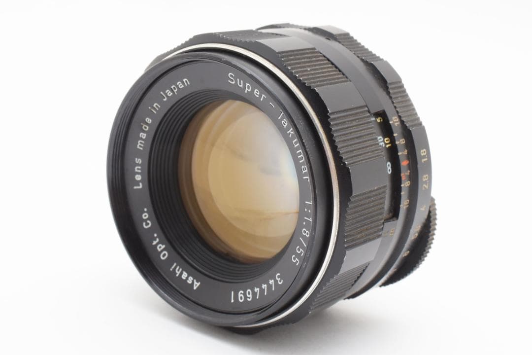 【虹色フレア】 後期型 Super Takumar 55mm F1.8 Y137