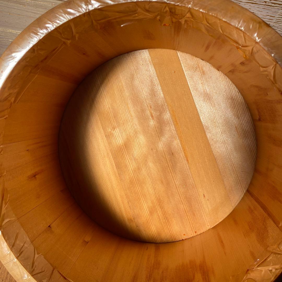 【未使用品】木製　おひつ