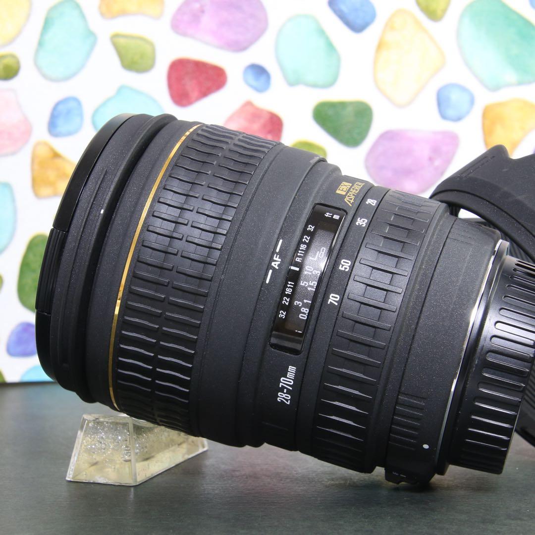 ♥︎◇神レンズ♪ フード付♪ ◇SIGMA 28-70mm F2.8 Canon