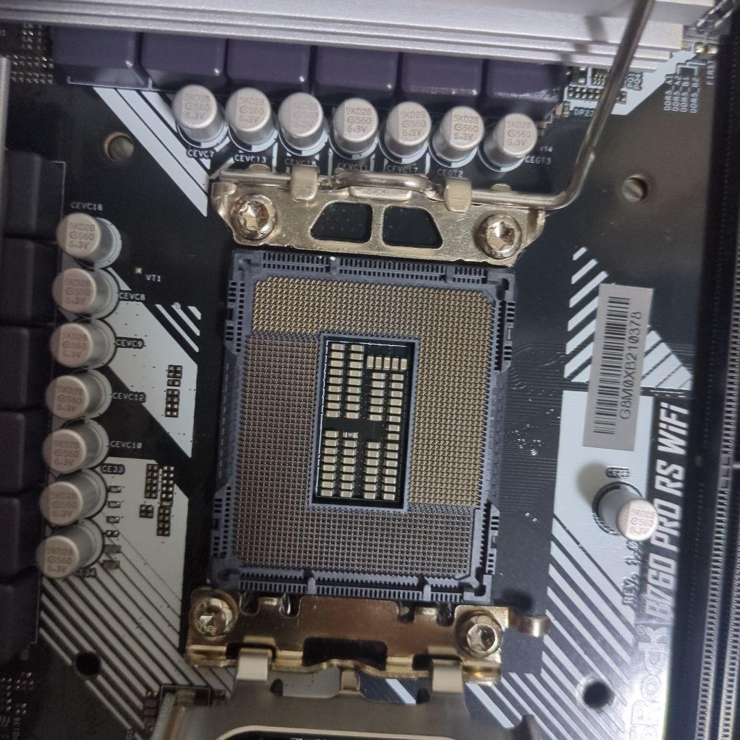 ASRock B760pro rs wifi ドスパラ限定 中古マザーボード本体