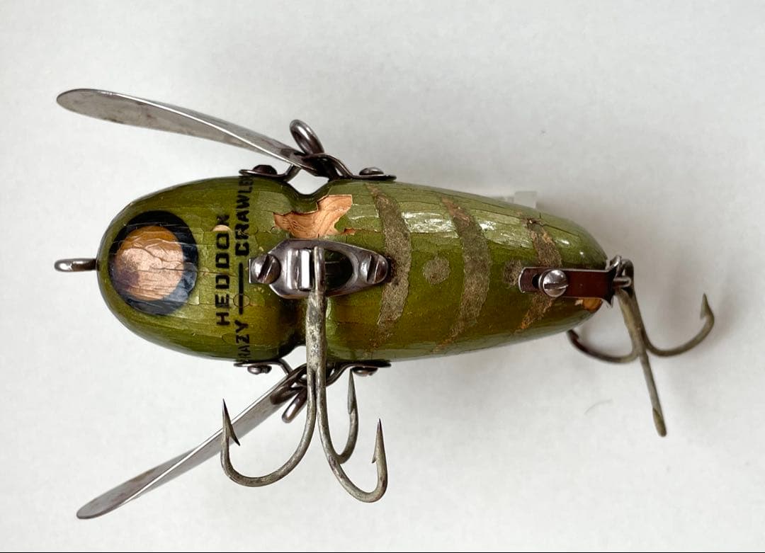 Heddon ヘドン クレイジークローラー GW グローワーム　レア