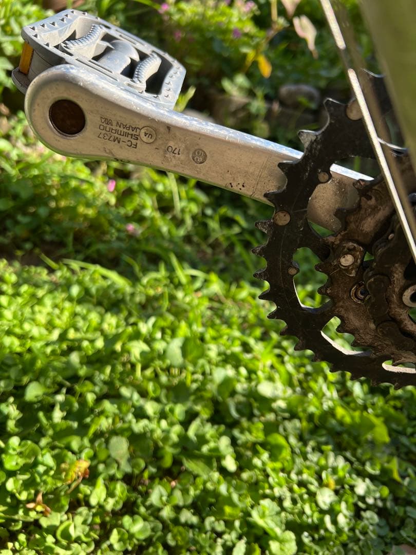 ‫クロスバイク‬　部品取り　shimano XT Stx Rc 自転車　シマノ