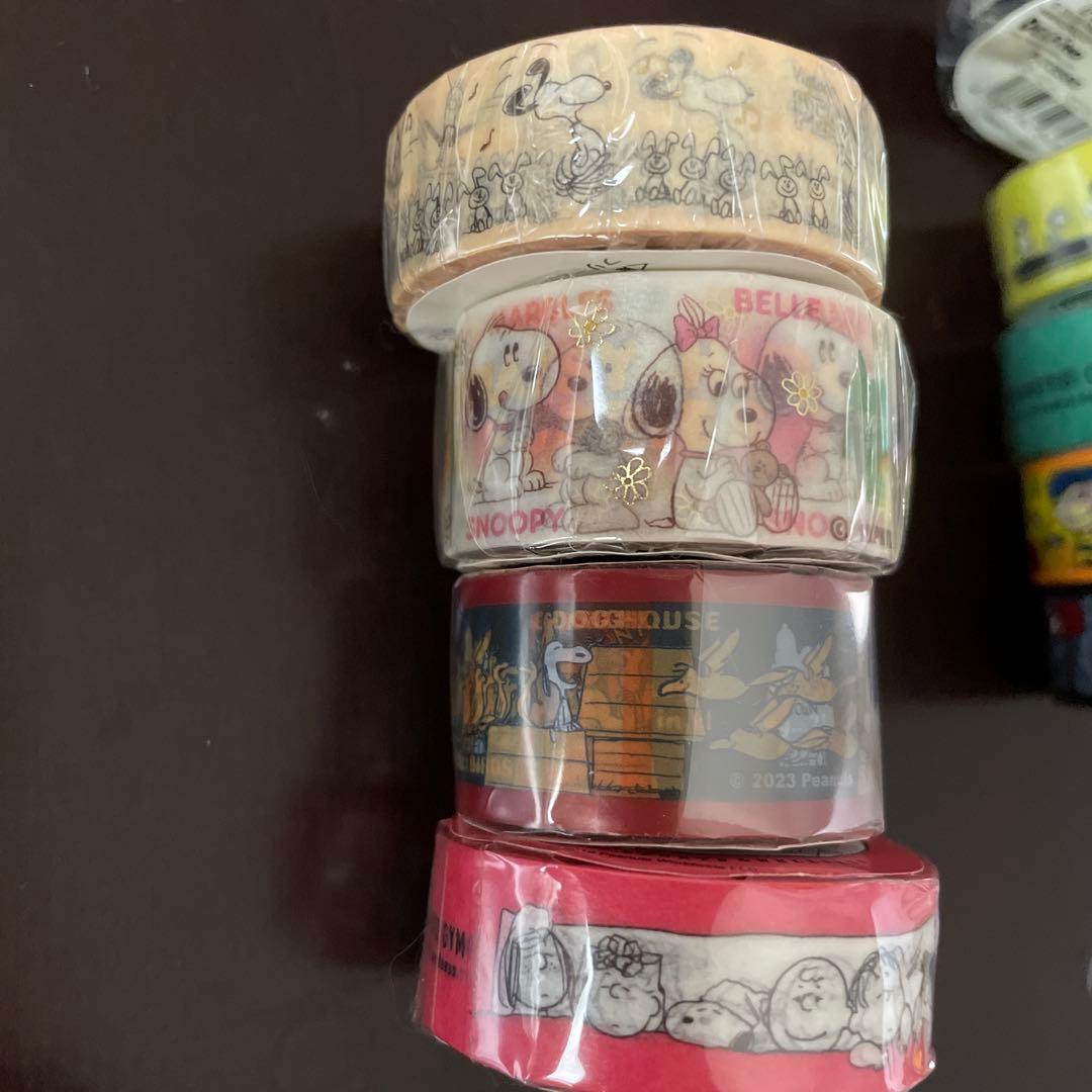 スヌーピー マスキングテープ　28点 おまけ付