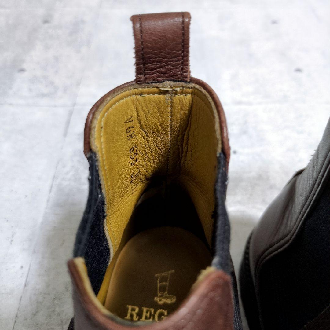 ク*ル様 極美品　REGAL　リーガル　サイドゴアブーツ　ハイカット　レザー　本