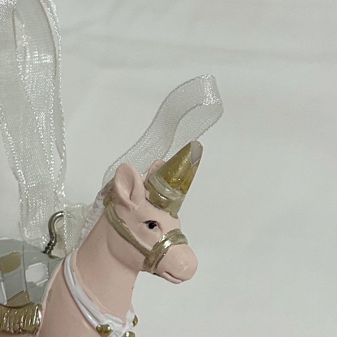 クリスマス 飾り オブジェ 置物 ピンク