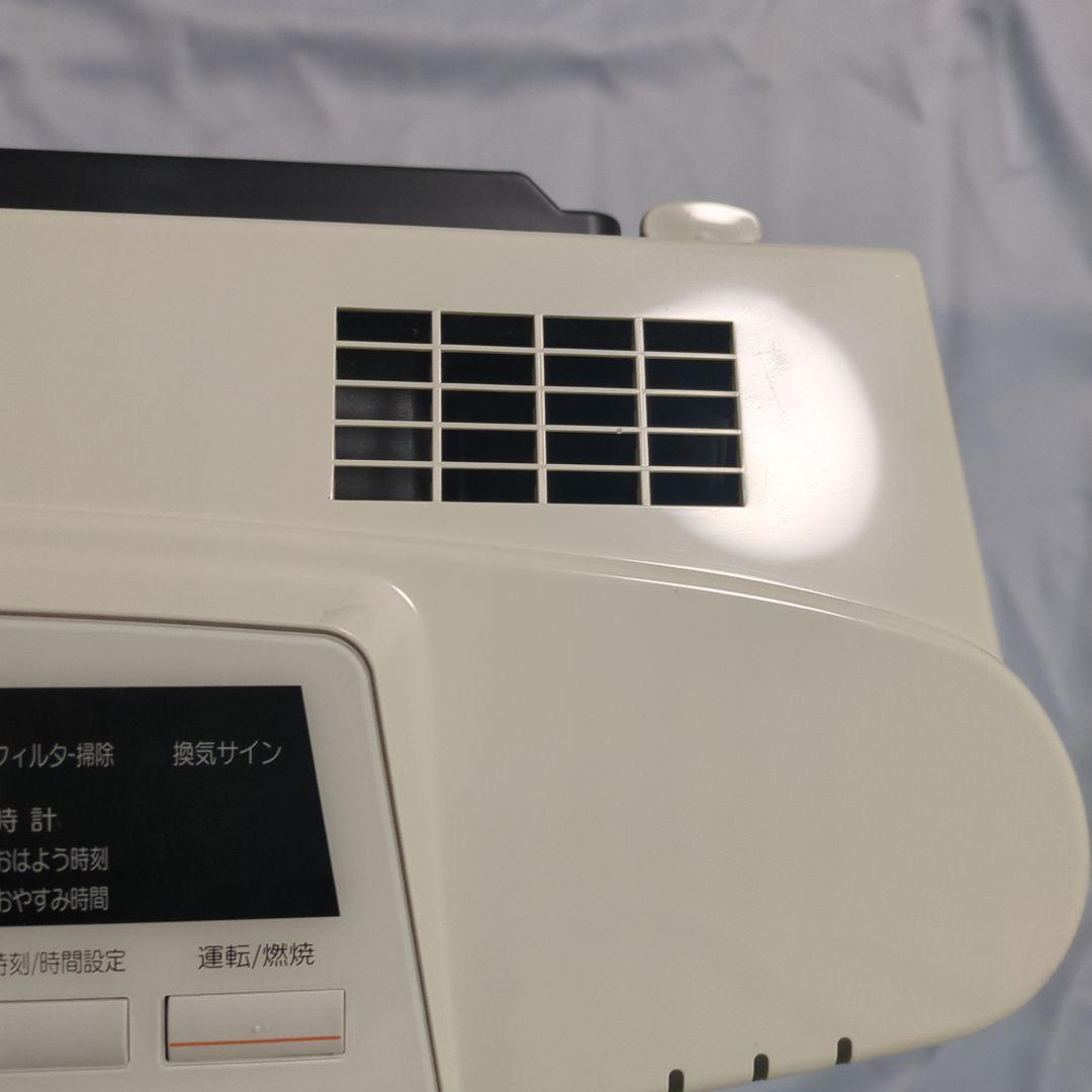 ガスファンヒーター デジタル操作パネル　プラズマクラスターイオン