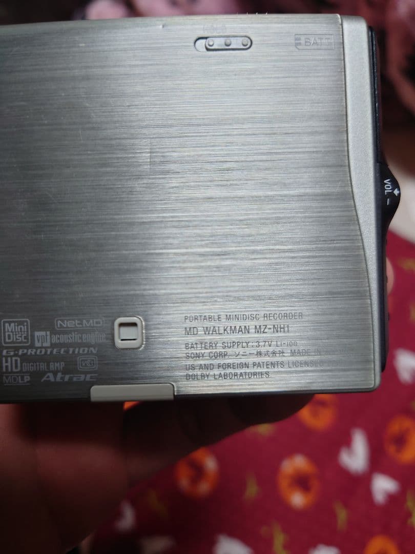 あ*こ様 ★ソニー　SONY　WALKMAN　MZ-NH1 ポータブルMDプレー