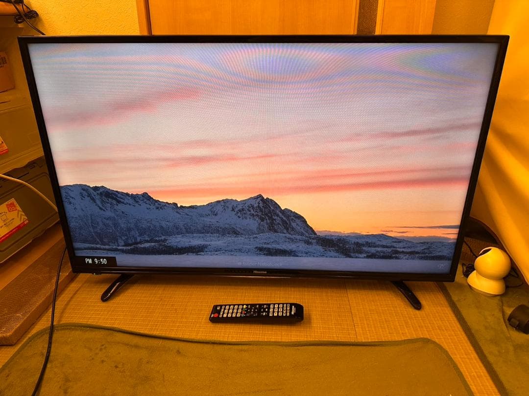 ハイセンス hisense 43型　テレビ HJ43K3120　17年　極々美品