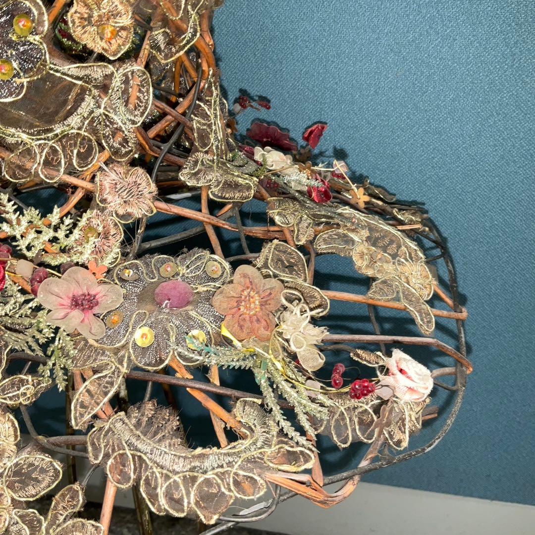 バレエ　アート　バレエチュチュ　ディスプレイ　アイアンオブジェ