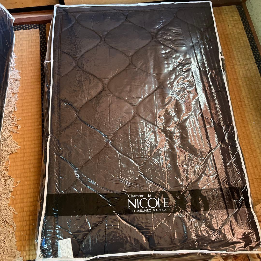 NICOLE 大判正方形　こたつふとんセット220×220
