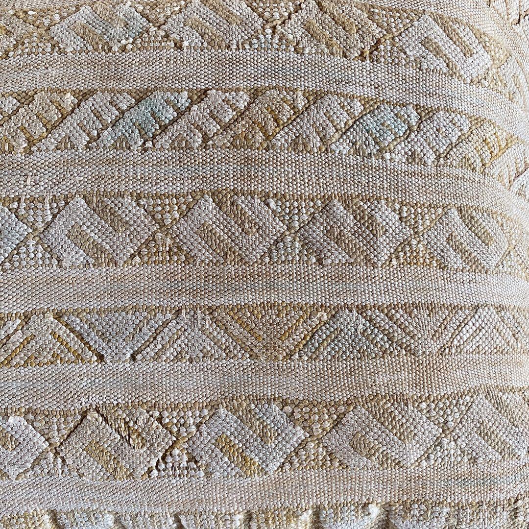 モロッコ製 ティフレット キリム クッションカバー 約60×39〜40cm