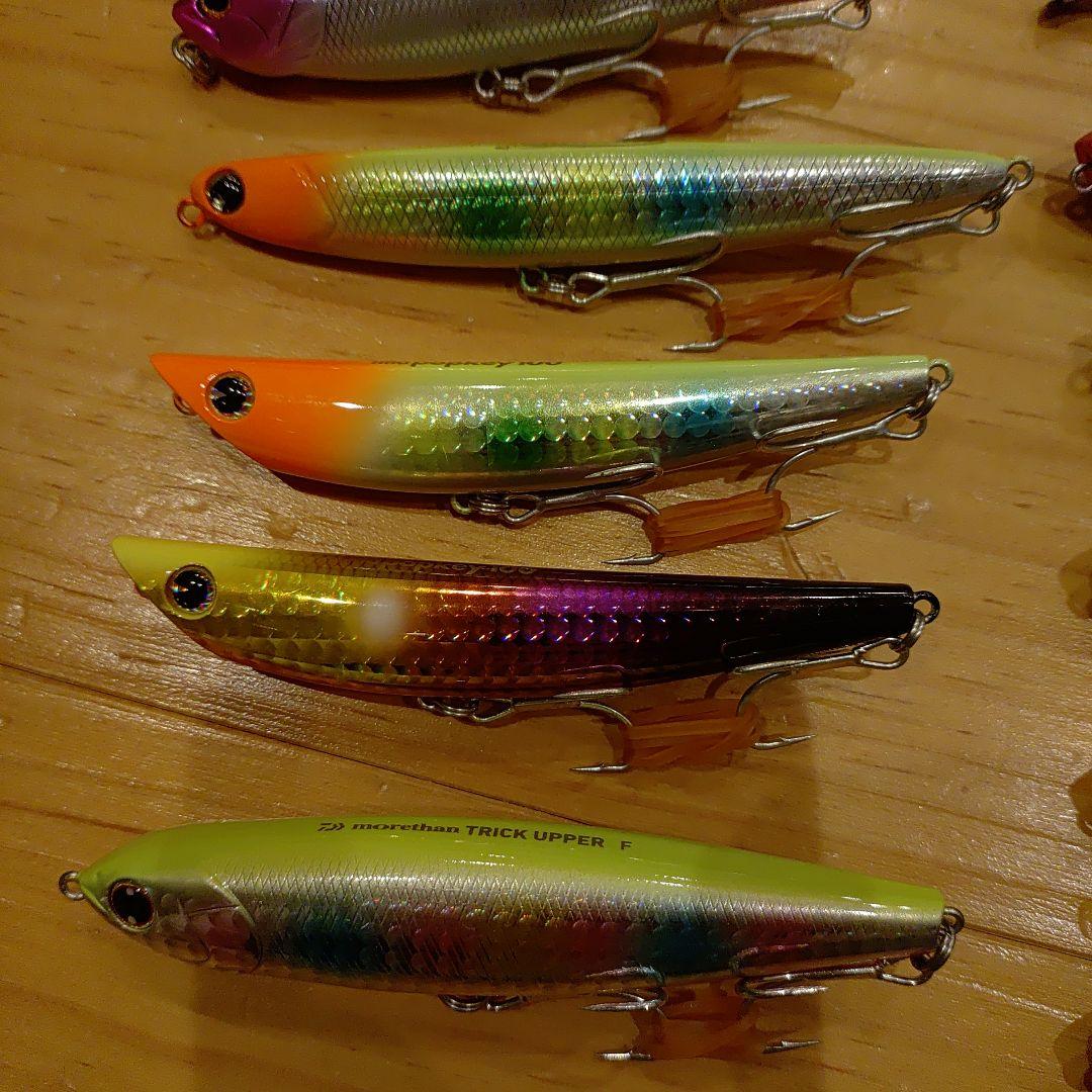 シーバスルアー１５個セット邪道アイマDAIWAトップウォーターミノー