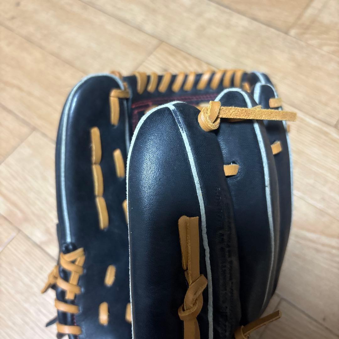 Mizuno 軟式グローブ 黒/茶