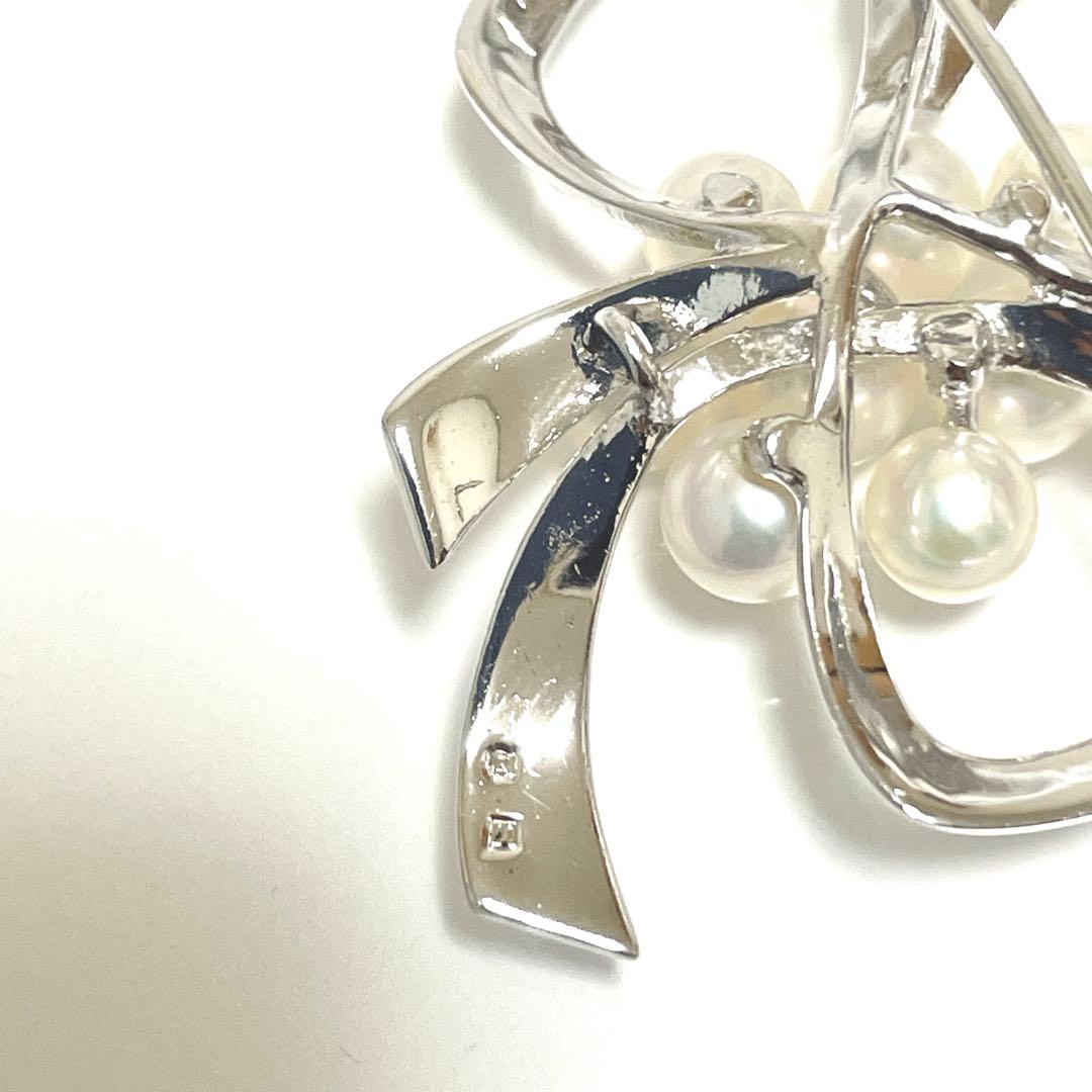 美品✨皇室御用達 MIKIMOTO ミキモト アコヤ真珠 パール ブローチ