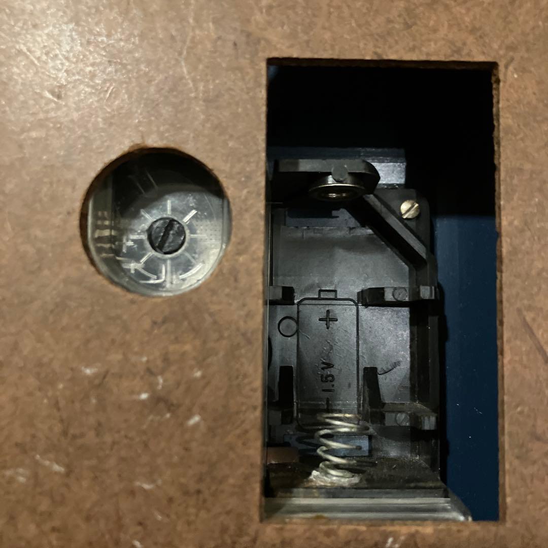 CITIZEN トランジスタ時計 ネイビー 横幅約31cm レトロ　52年前