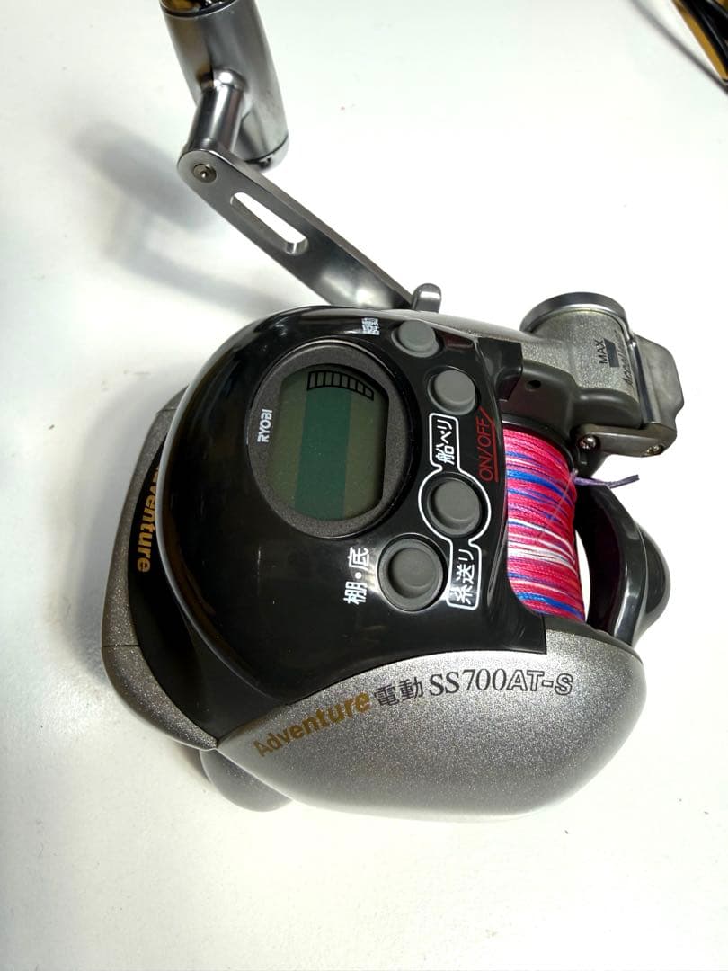 RYOBI アドベンチャー 電動リール　SS700AT-S 中古状態良好