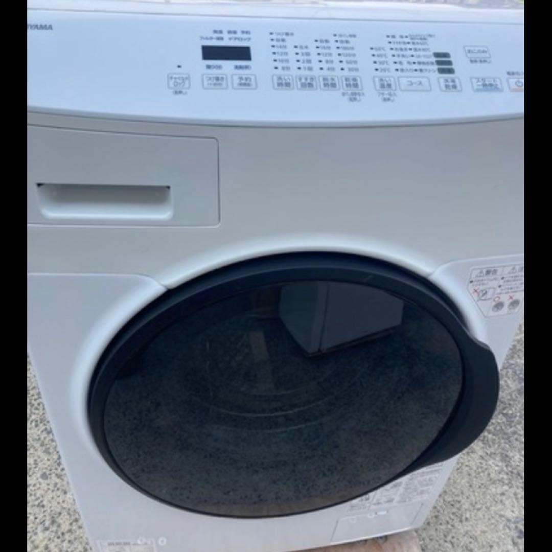 IRIS OHYAMA ドラム式洗濯乾燥機 CDK842-W 2023年製