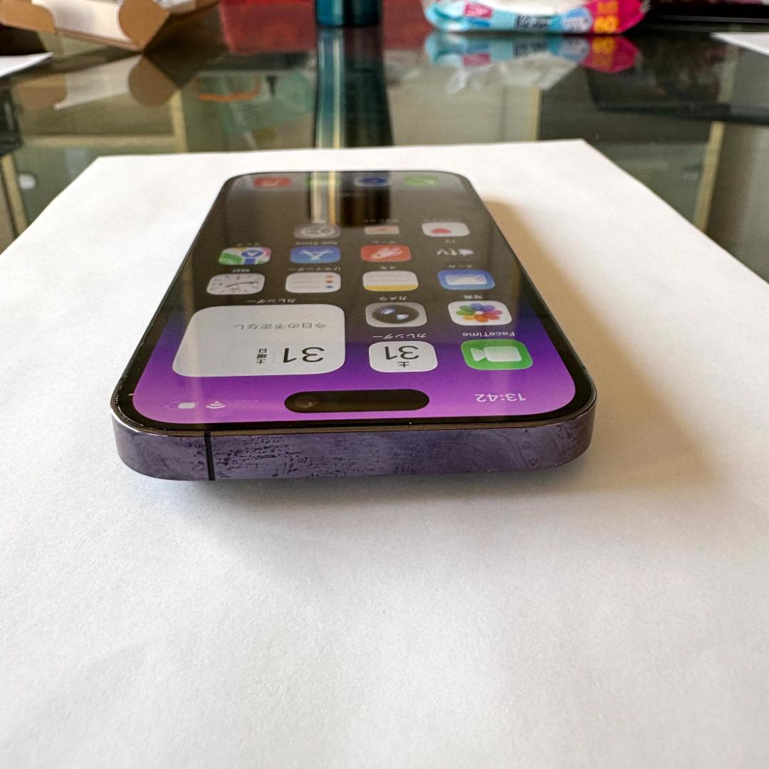 n*n様 iPhone 14 Pro 128GB ディープパープル SIMフリー