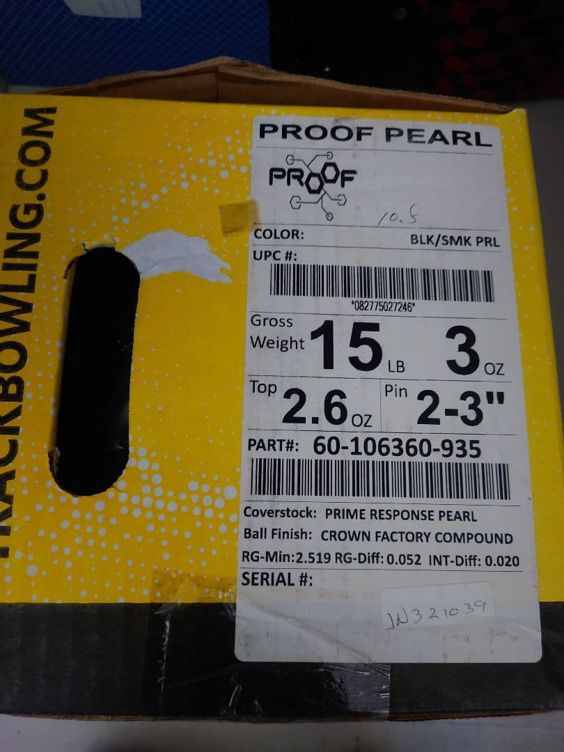 【新品】PROOF PEARL 15ポンド