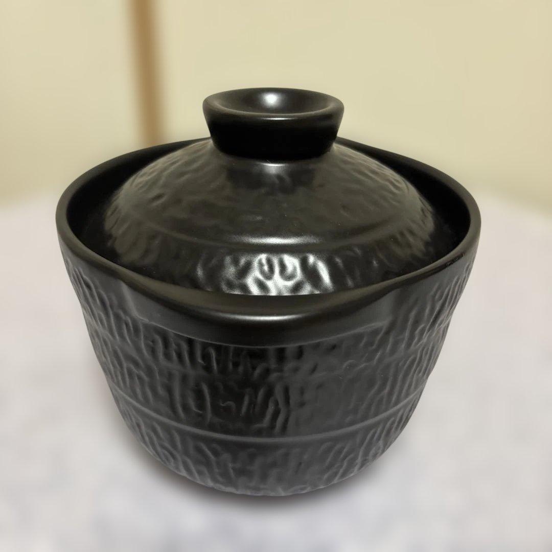 電子レンジ用ご飯炊き土鍋 2合