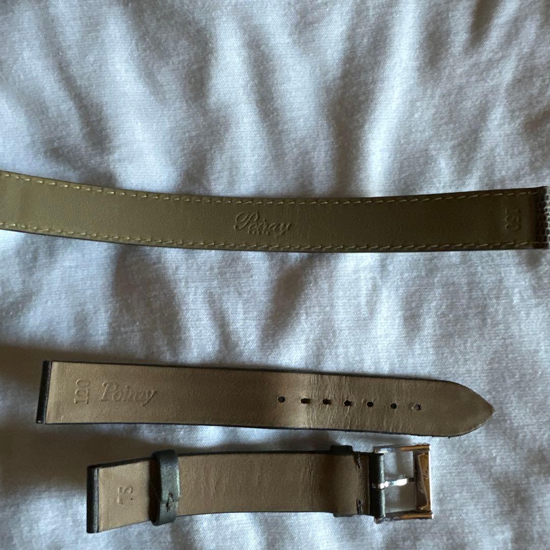 ポアレ　POIRAY マ・プルミエ　電池交換済み 腕時計　純正ベルト2本