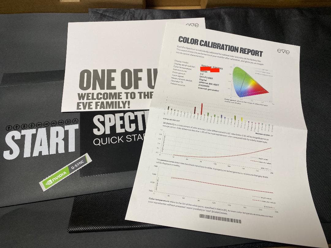 Eve Spectrum 27 inch 4K 144 Hz HDR モニター