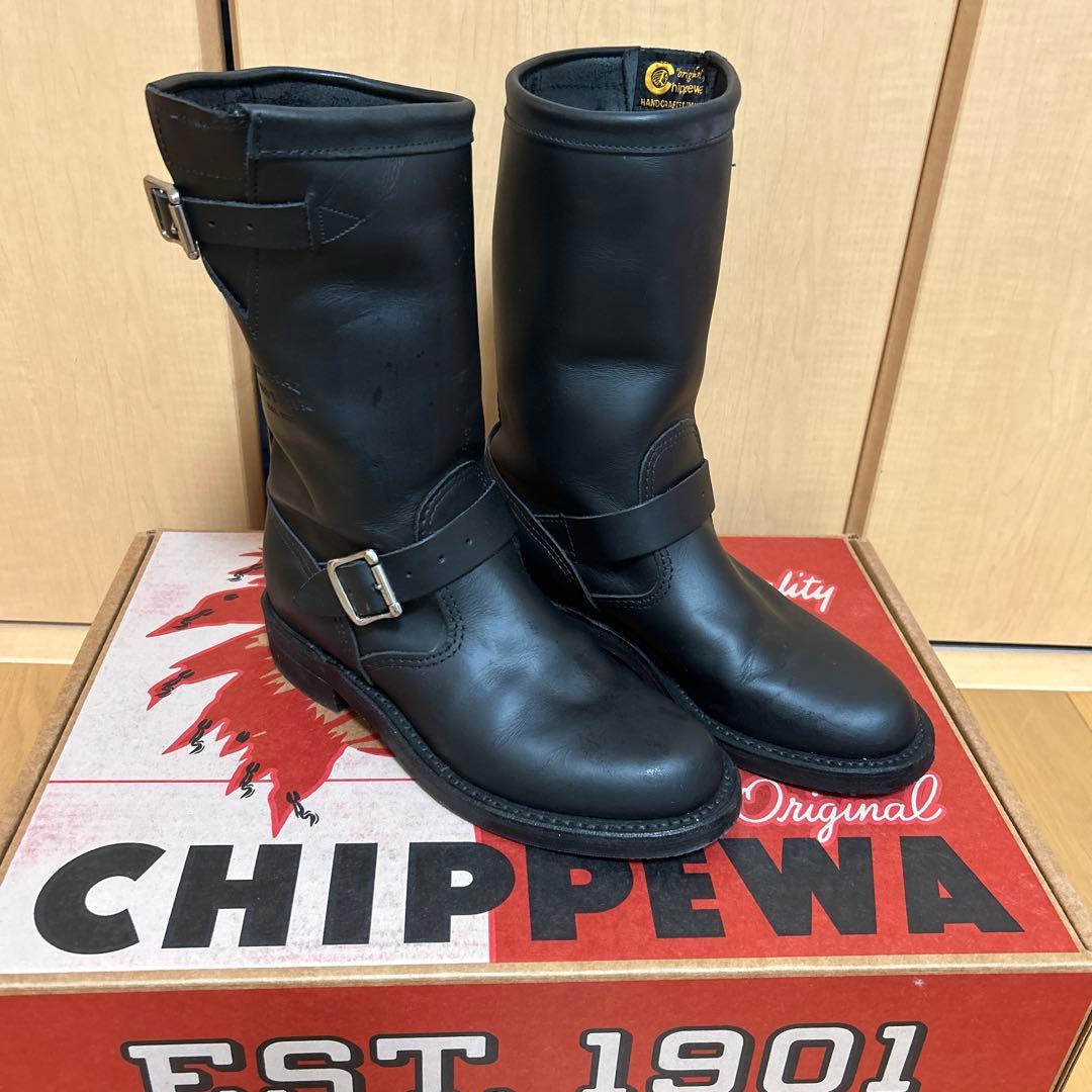 ★美品★CHIPPEWA エンジニアブーツ
