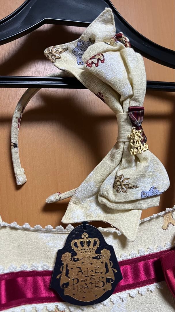 カチューシャセット☆バレエ くるみ割り人形柄JSK