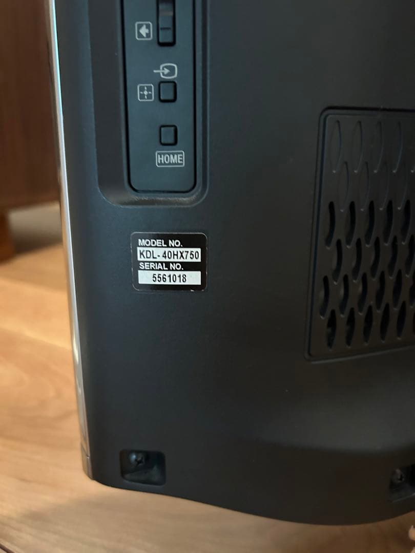 SONY TV 40型