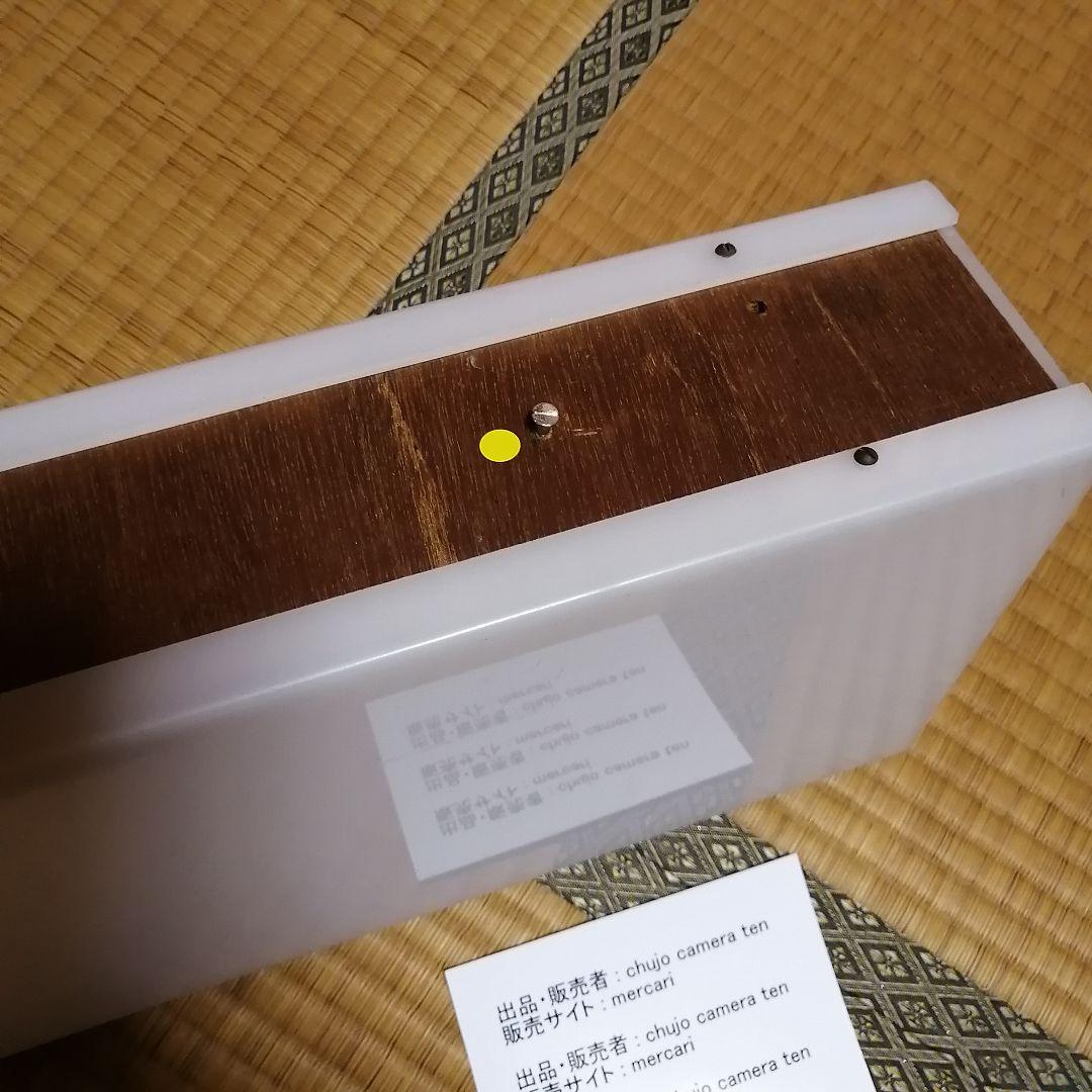 ヤシカ　電飾ディスプレー　内部の照明器具なし　1970年代物　中古・送料込み価格