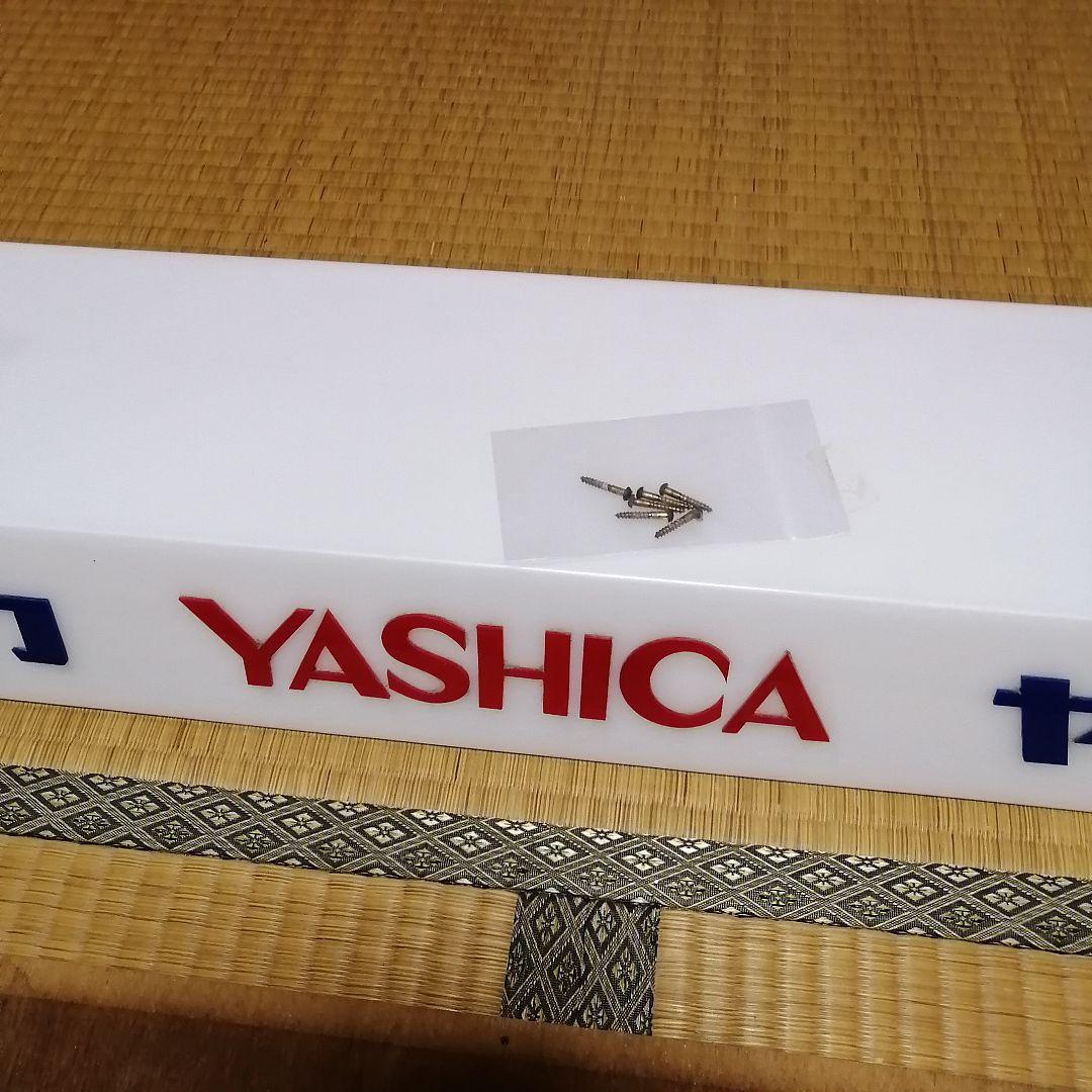 ヤシカ　電飾ディスプレー　内部の照明器具なし　1970年代物　中古・送料込み価格