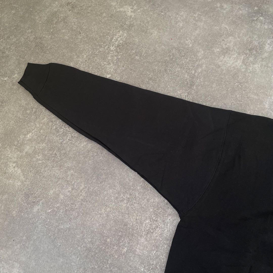 90s フルーツオブザルーム L USA製 スウェット デッドストック 黒