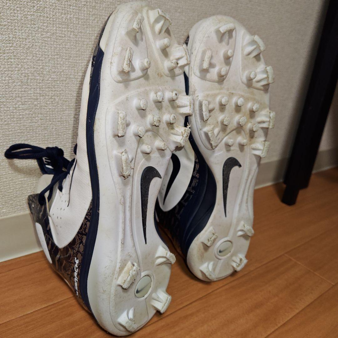 スギ ナイキ ハラチ ポイントスパイク 28cm 野球 レア